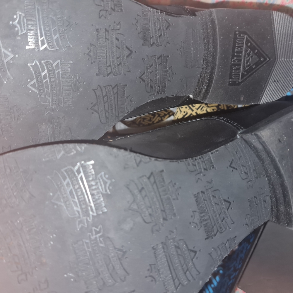 NWT John Fluevog Da Costa Biblio laced up leather ankle boots Size 9 Wome - Picture 14 of 15